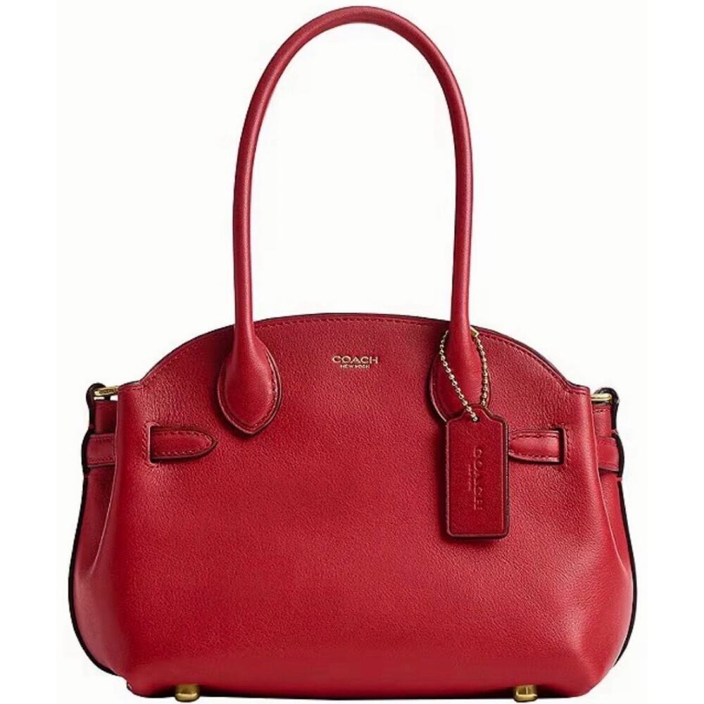 COACH POPPY SOFT EMPIRE CARRYALL SATCHEL BAG 21